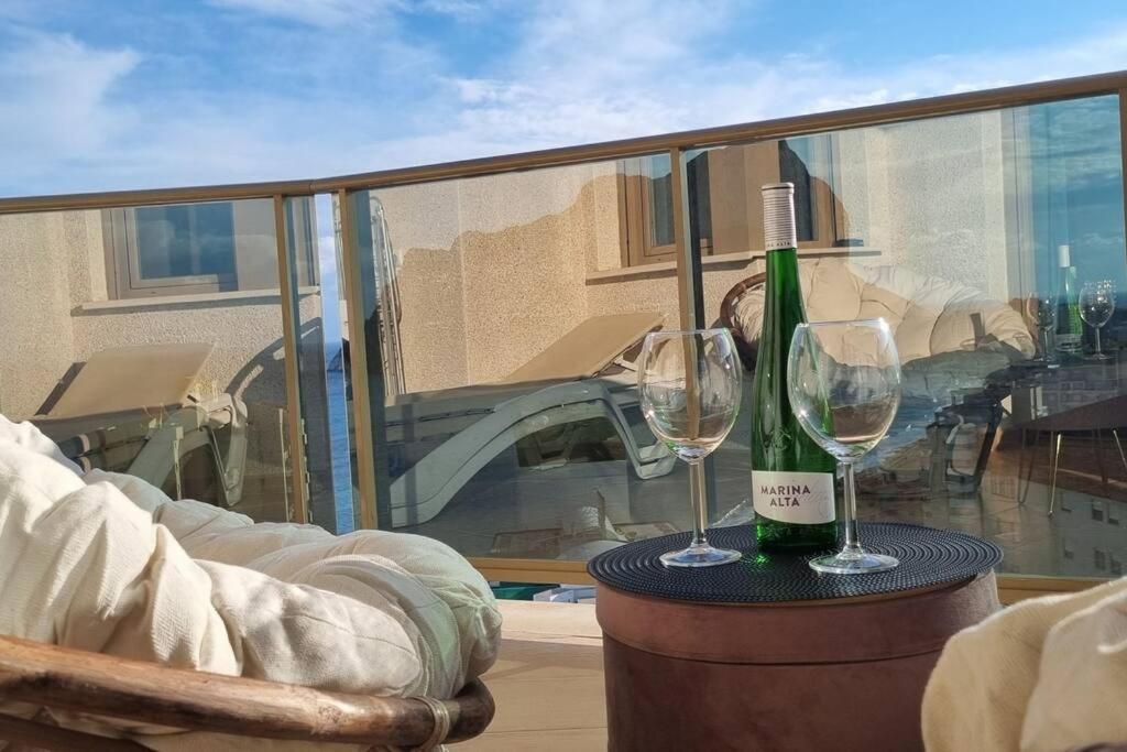 Esmeralda Suites Sunrise Con Piscina 칼페 외부 사진