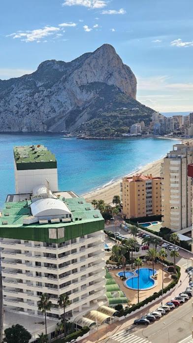 Esmeralda Suites Sunrise Con Piscina 칼페 외부 사진